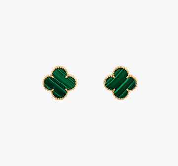 BOUCLES D'OREILLES TRÈFLE