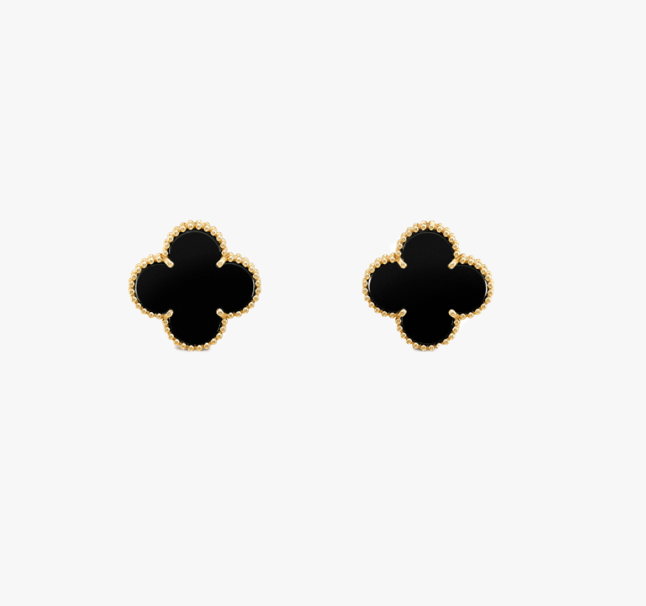 BOUCLES D'OREILLES TRÈFLE