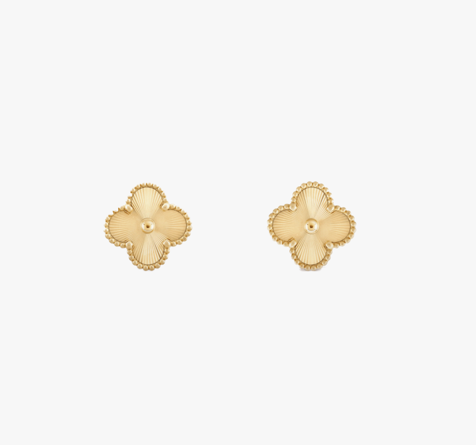 BOUCLES D'OREILLES TRÈFLE